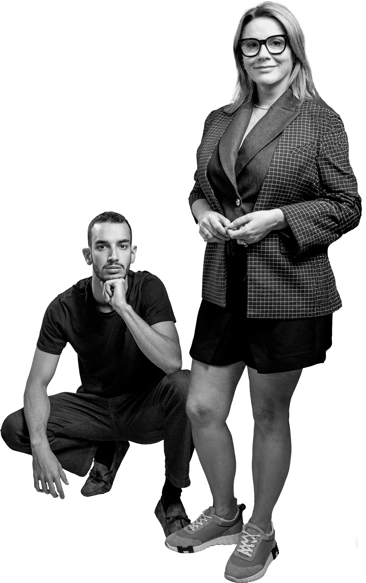 Luis e Carola, sócios da Curvo Branding